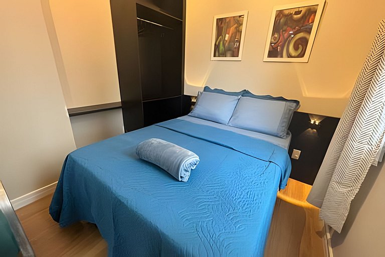 Studio com vista e ótima localização em Botafogo!