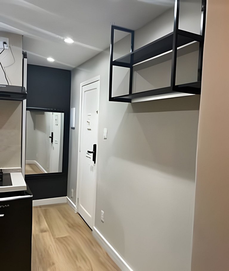 Studio com vista e ótima localização em Botafogo!