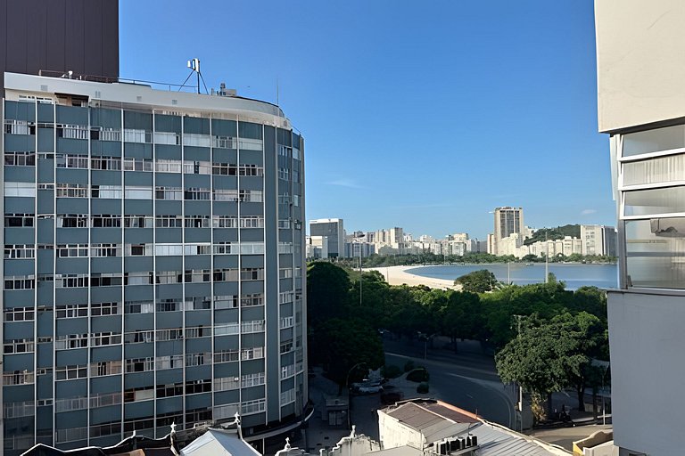 Studio com vista e ótima localização em Botafogo!