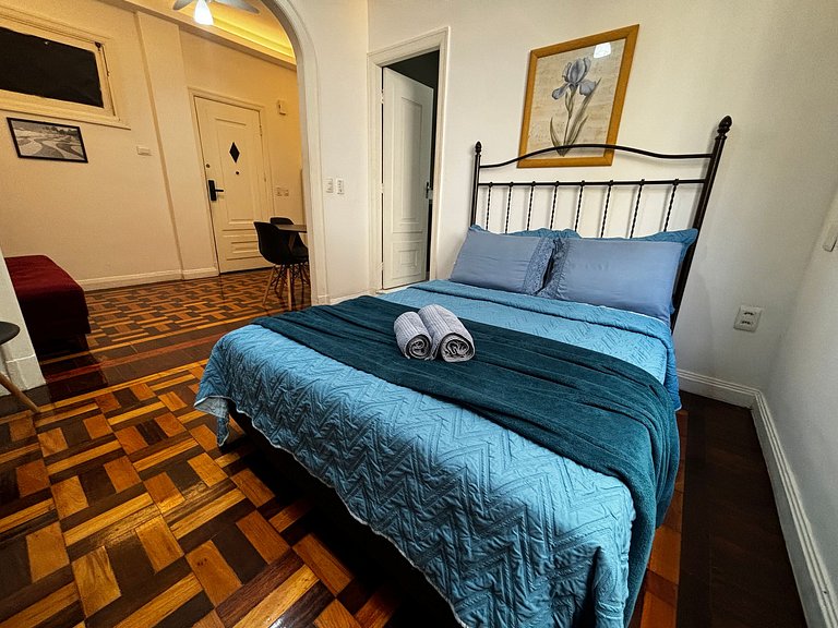 Loft em Copa a 1 quadra da praia