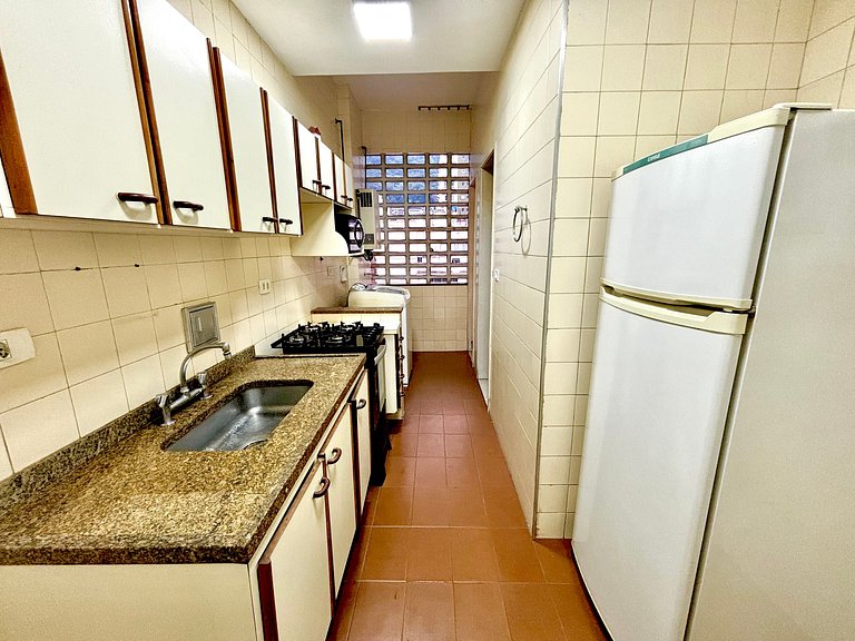 Apto 2 quartos com vista para o Cristo e garagem