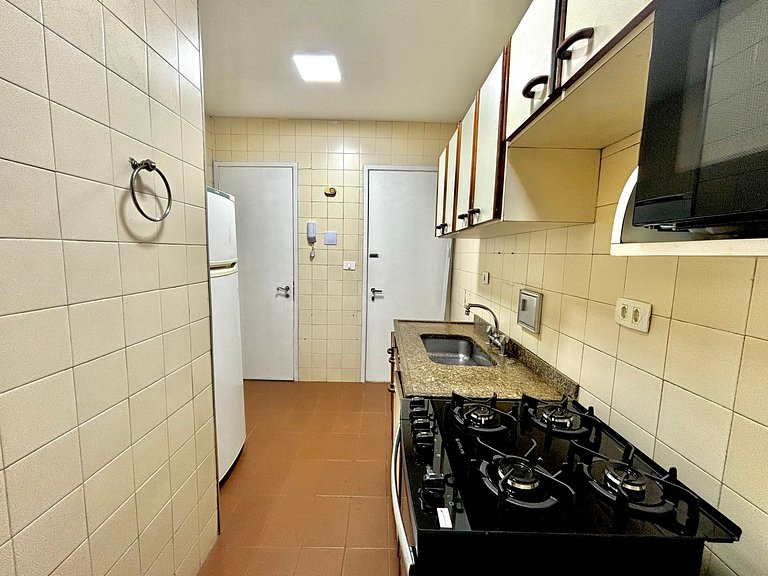 Apto 2 quartos com vista para o Cristo e garagem