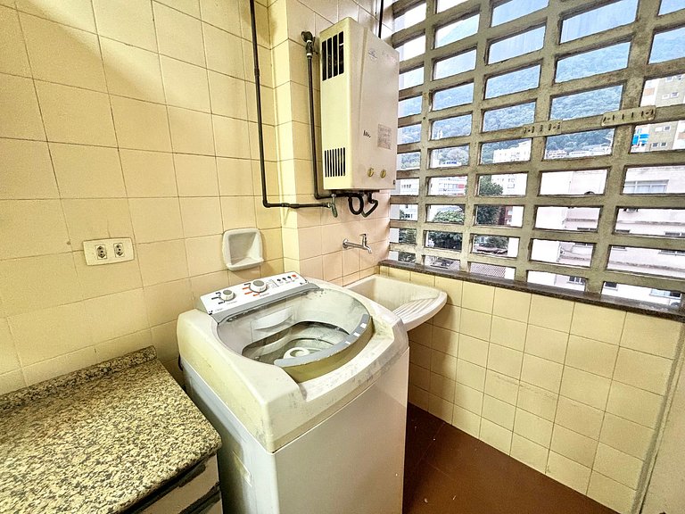 Apto 2 quartos com vista para o Cristo e garagem