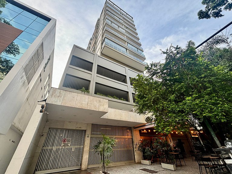 Apto 2 quartos com vista para o Cristo e garagem