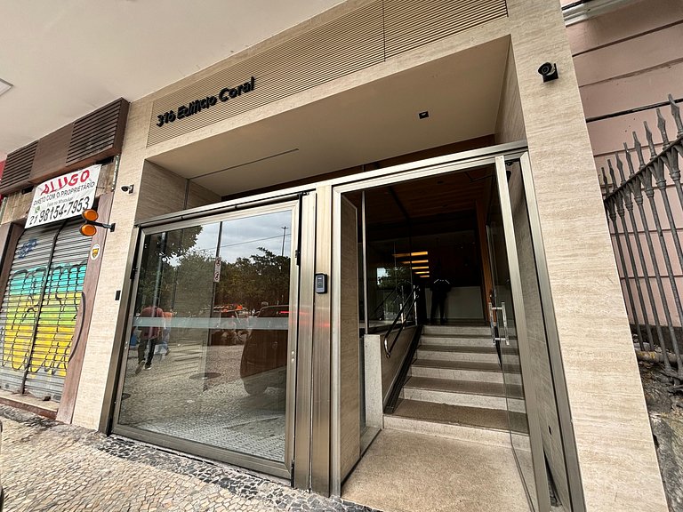 Studio Enseada de Botafogo com ar condicionado