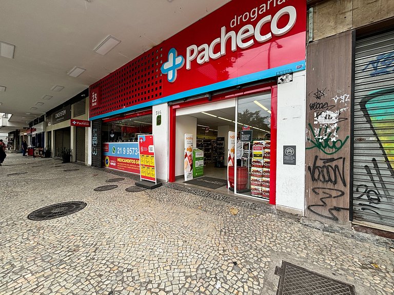 Studio Enseada de Botafogo com ar condicionado