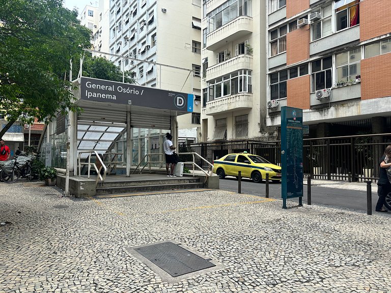 Moderno studio Arpoador a 5min. da Praia de Copa