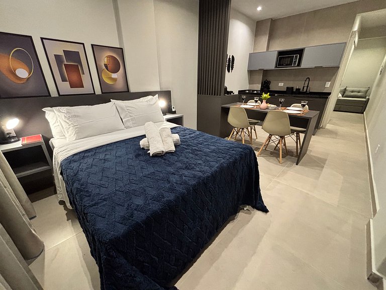 Elegante Studio beira mar