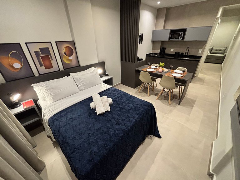Elegante Studio beira mar