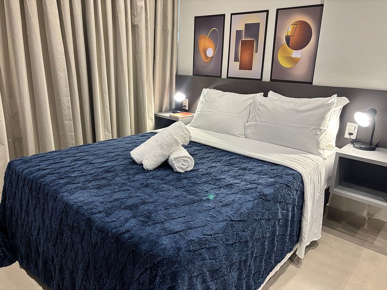 Elegante Studio beira mar