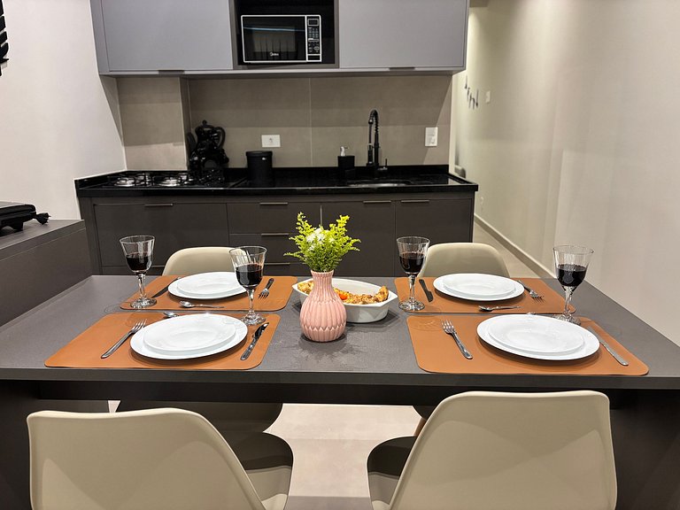 Elegante Studio beira mar