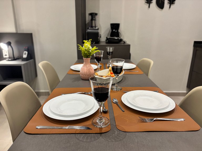 Elegante Studio beira mar