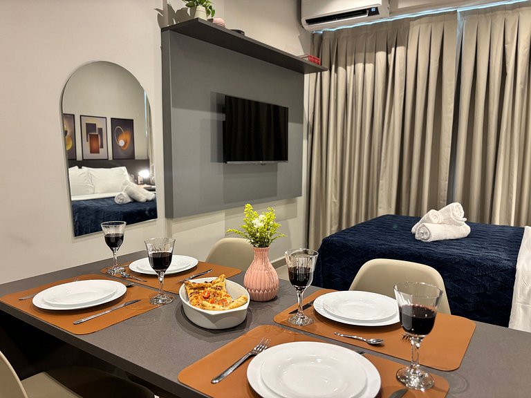 Elegante Studio beira mar