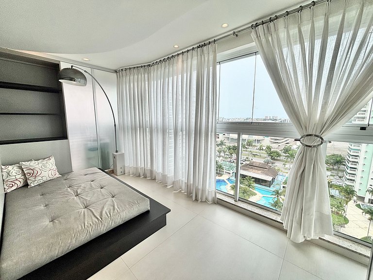 2Qts. com Hidro em luxuoso condomínio na Barra
