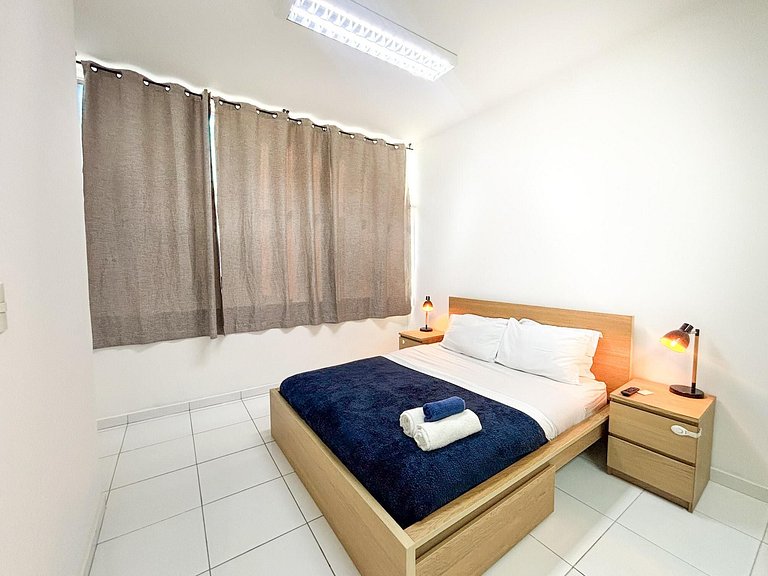 Studio a 1min. do metrô | Portaria 24h e lounge