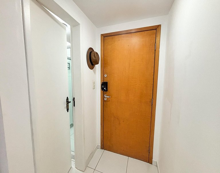Studio a 1min. do metrô | Portaria 24h e lounge
