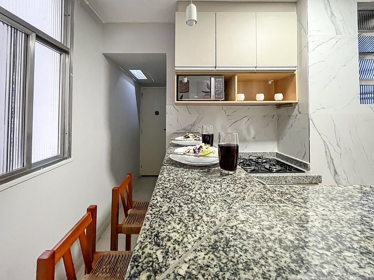 Studio em Botafogo a 15 min. do Pão de Açúcar