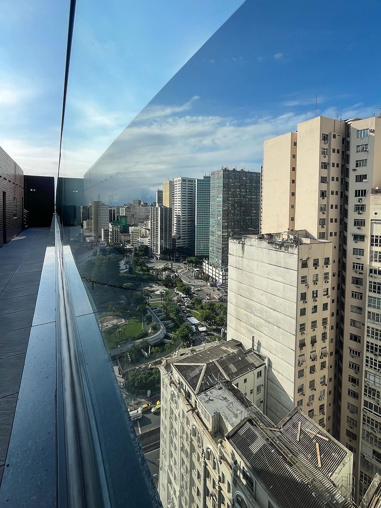 Studio no Centro ao lado do metrô e Aeroporto SDU