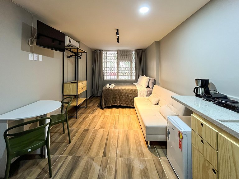 Studio no Centro ao lado do metrô e Aeroporto SDU