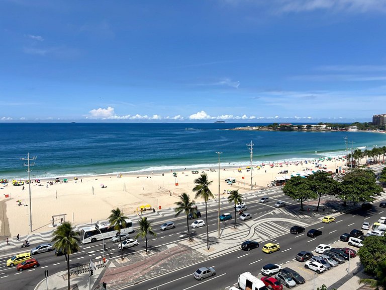 Atlântica pé na areia.