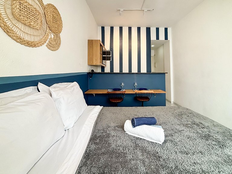 Aconchegante Studio em Botafogo a 3 min. do metrô