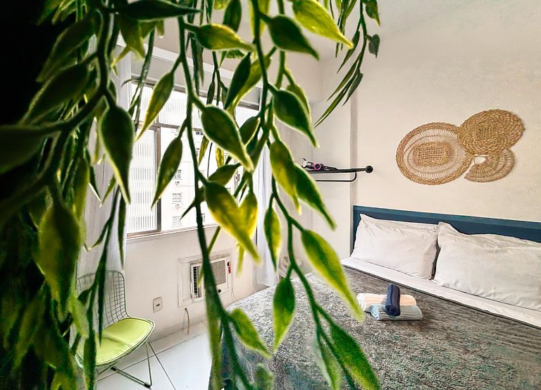 Aconchegante Studio em Botafogo a 3 min. do metrô