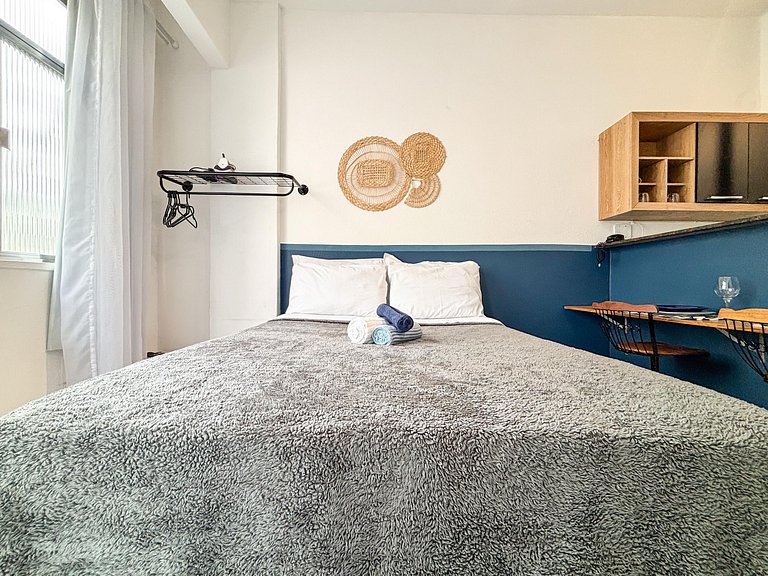 Aconchegante Studio em Botafogo a 3 min. do metrô