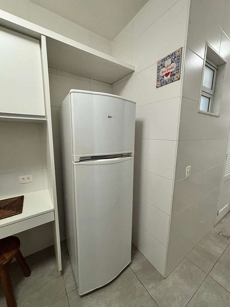 2 quartos c/ vaga perto da praia e metrô