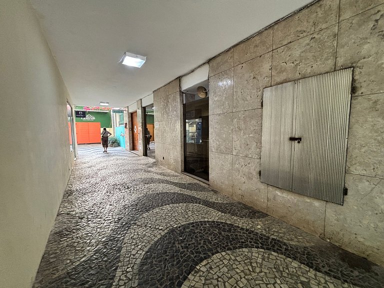 2 quartos c/ vaga perto da praia e metrô