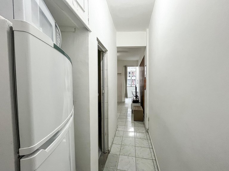 1 Quarto em Copacabana| Metrô e Praia ao lado