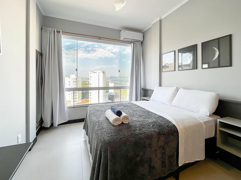 Studio Lapa com vista incrível + vaga privativa
