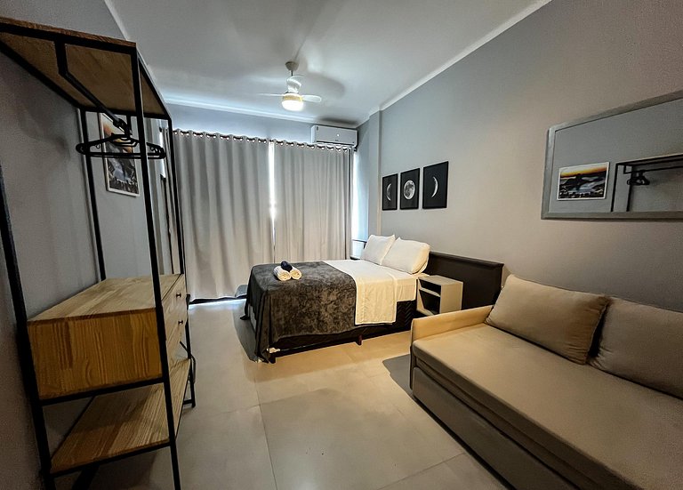 Studio Lapa com vista incrível + vaga privativa