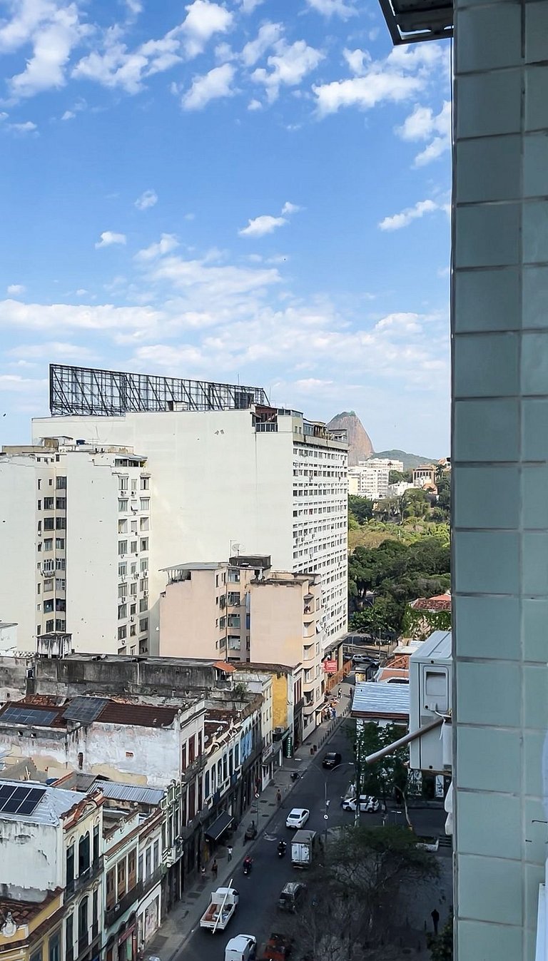 Studio Lapa com vista incrível + vaga privativa