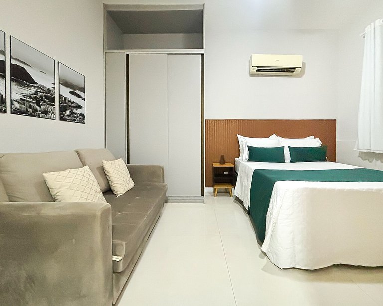 Charmoso Studio a 1 quadra da Praia do Leme