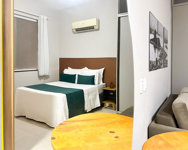 Charmoso Studio a 1 quadra da Praia do Leme