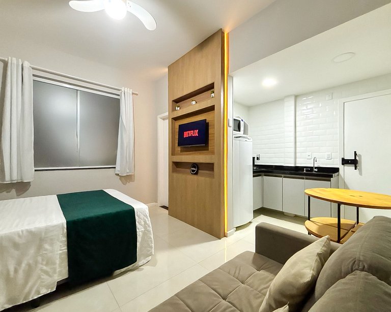 Charmoso Studio a 1 quadra da Praia do Leme