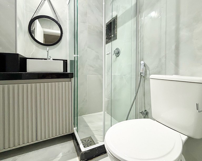 Charmoso Studio a 1 quadra da Praia do Leme