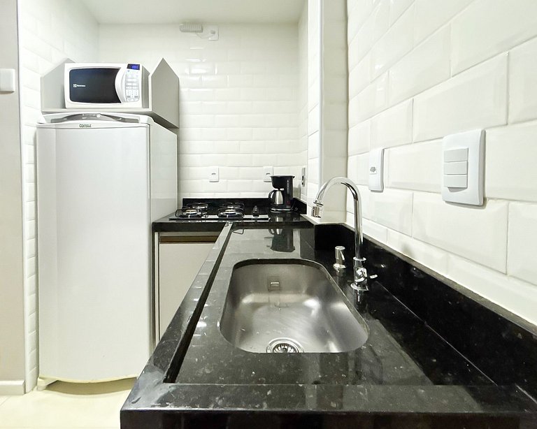 Charmoso Studio a 1 quadra da Praia do Leme