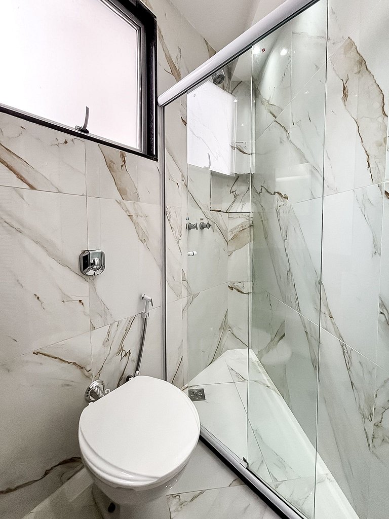 Studio c/ Vista Incrível da Enseada Botafogo