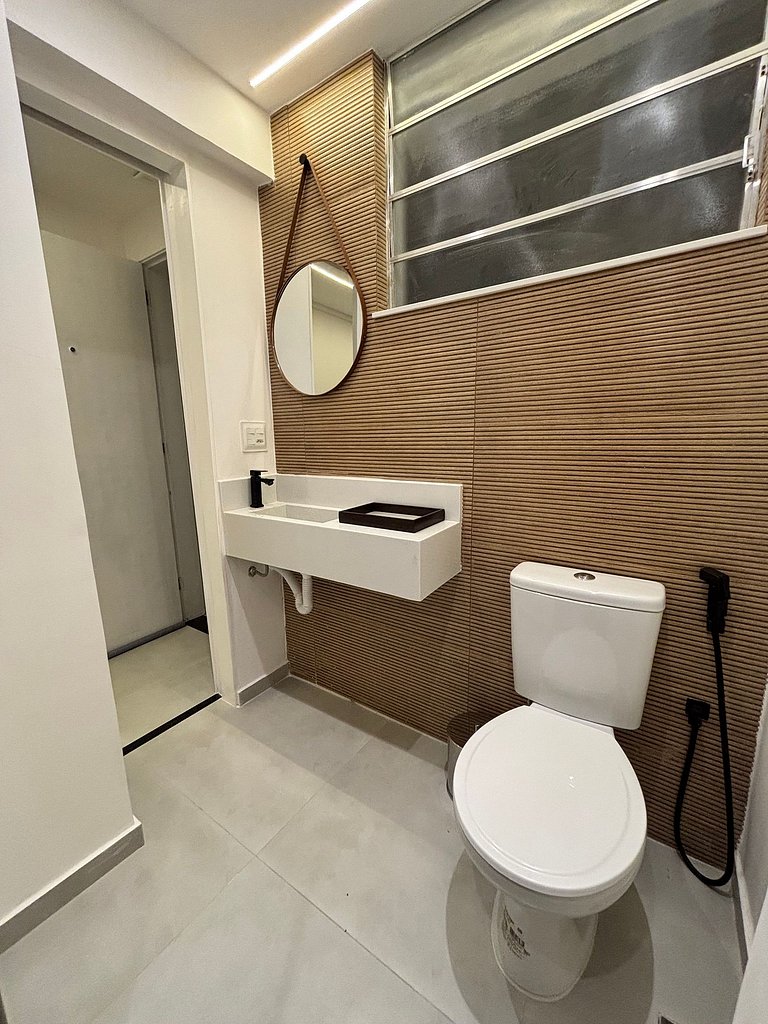 Studio p/ até 4 pessoas com portaria 24h