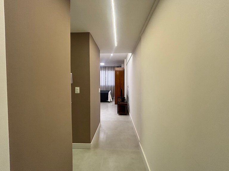 Studio p/ até 4 pessoas com portaria 24h