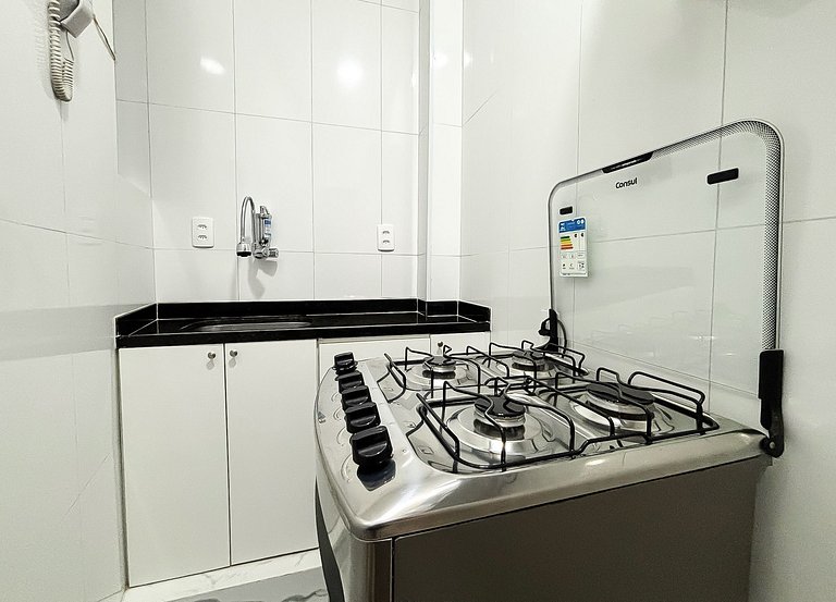 1 Quarto Com Vista Mar no Coração de Copacabana!