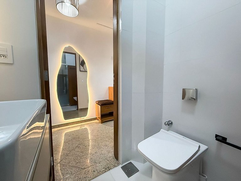 Conjugado em Copa com Vista lateral pro Cristo