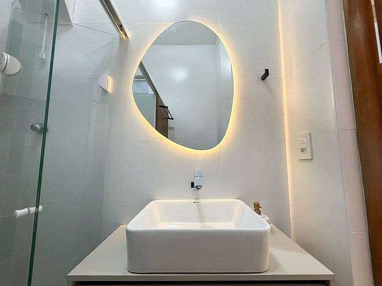 Conjugado em Copa com Vista lateral pro Cristo