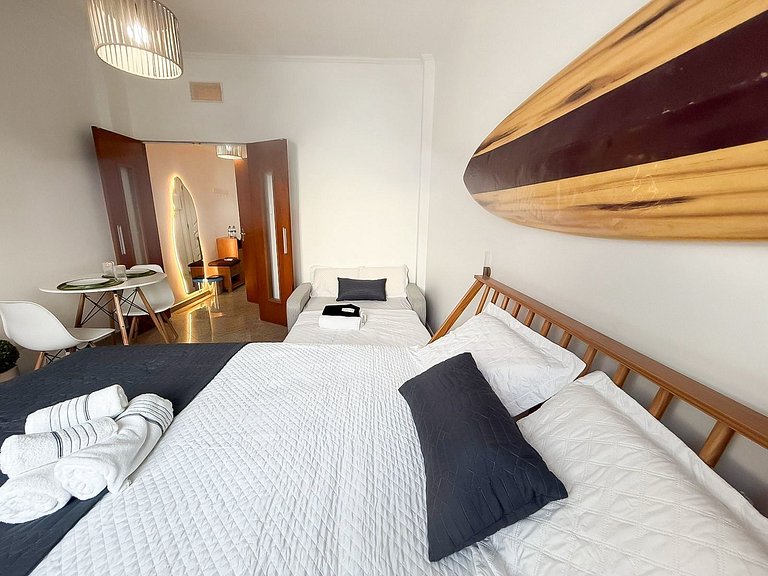 Conjugado em Copa com Vista lateral pro Cristo