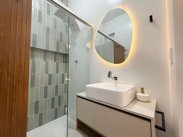 Conjugado em Copa com Vista lateral pro Cristo