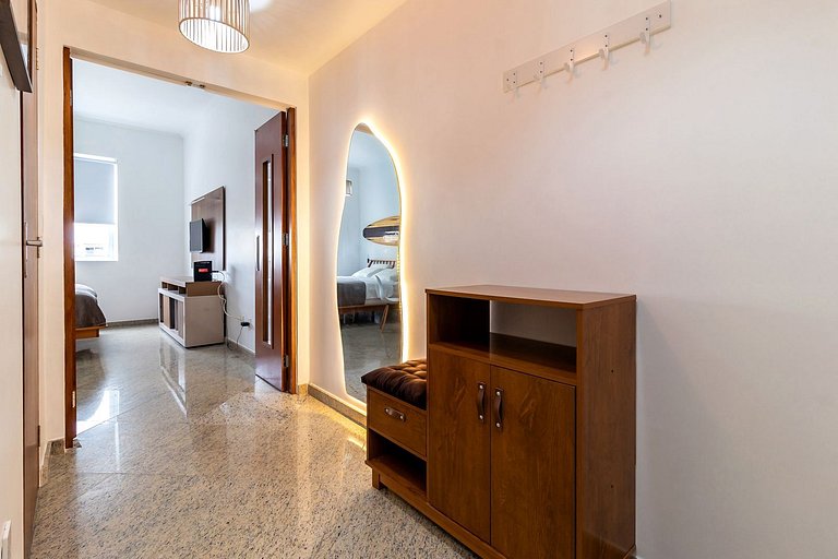 Conjugado em Copa com Vista lateral pro Cristo