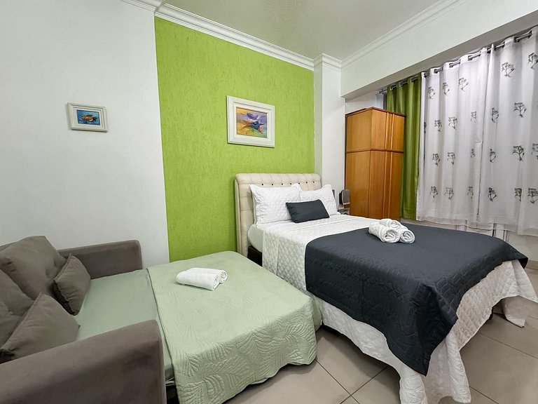 Apto. a 5 min da praia de Copa e do metrô