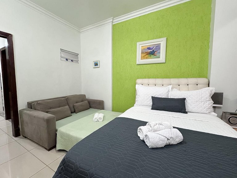 Apto. a 5 min da praia de Copa e do metrô