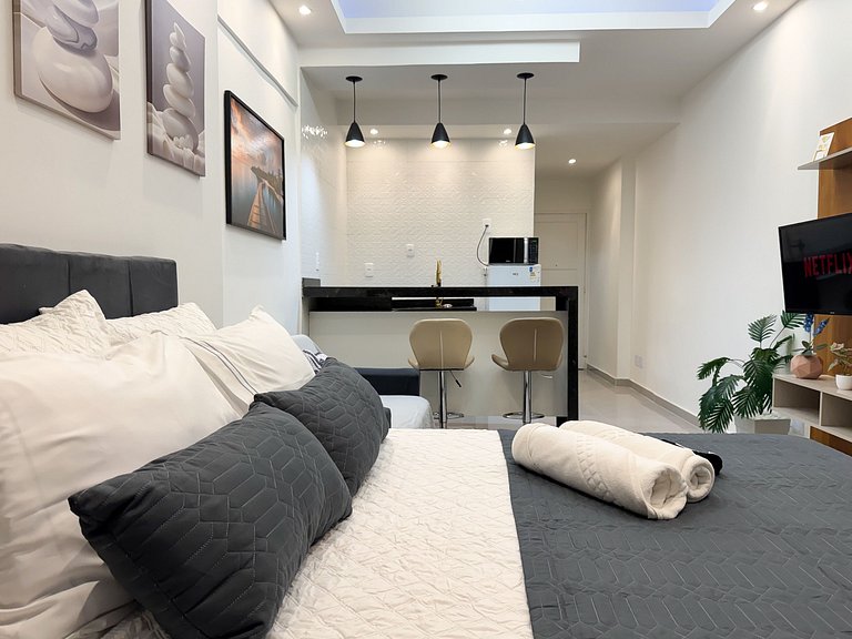 Studio aconchegante no Centro próximo ao metrô